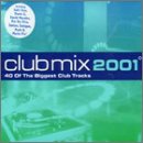 CD cover for “Clubmix 2001” with blue gradient and text.