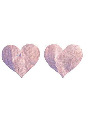 Fever Irridescent Heart Nipple Pasties