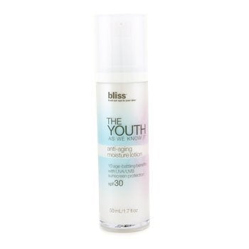John Metcalfe - Bliss The Youth As We Know It Anti-Aging Moisture Lotion SPF 30 - 50ml/1.7oz [CD]