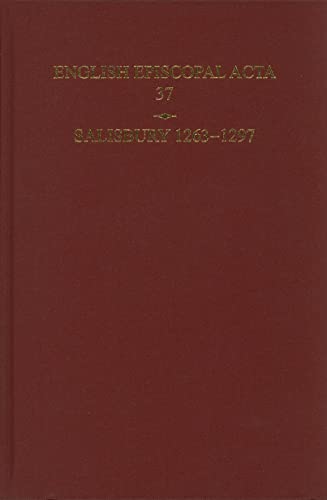 English Episcopal Acta 37