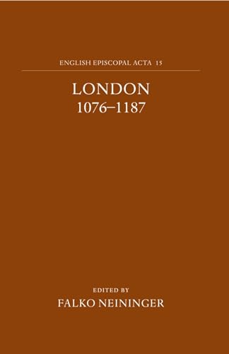 London 1076-1187 : 15