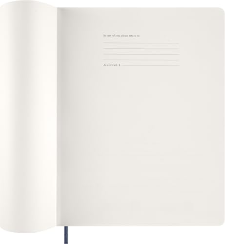Moleskine 2026 13-Month Essential XXL Weekly Vertical Planner: Sapphire Blue