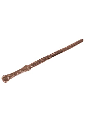 Smiffys 52945 LED Light Up Wand, 37cm, Unisex Adult, Brown, One Size