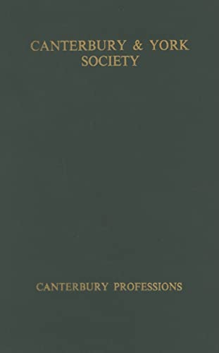 Canterbury Professions