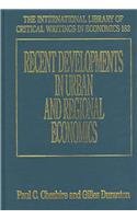 Recent Developments in Urban and Regional Economics