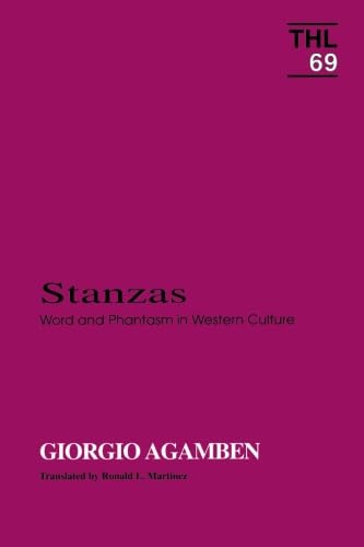 Stanzas: Word and Phantasm in Western Culture