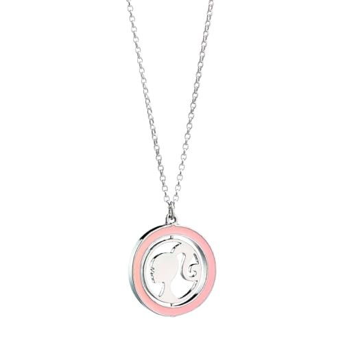 Barbie Spinning Silhouette Necklace