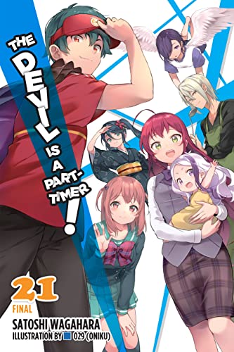 Novel cover with anime-style characters, number 21 prominently displayed.