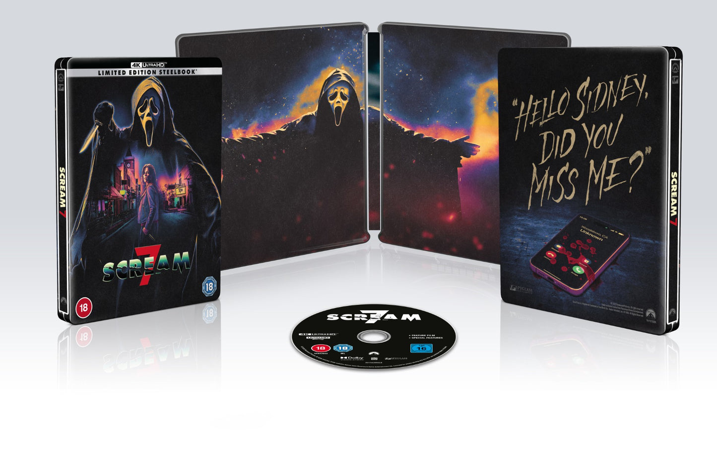 Scream 7 (UHD SteelBook) [Blu-ray]