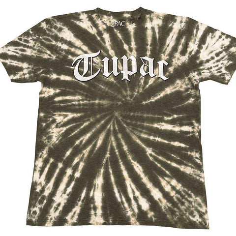 Tupac Unisex T-Shirt: Gothic Logo (Wash Collection)