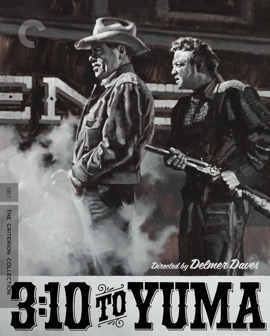 3:10 to Yuma" Blu-ray cover featuring Russell Crowe and Christian Bale.