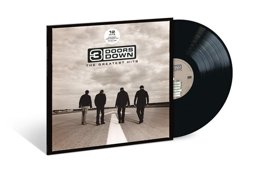 3 Doors Down" vinyl record with band image on the cover.
