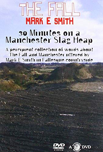 DVD cover for "30 Minutes On A Manchester Sla[g] Heap" featuring a slag heap.