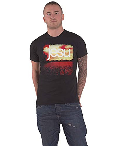 Jesu 'Heart Ache' (Black) T-Shirt (Large)