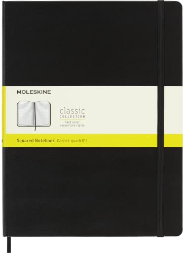 Moleskine Extra Large Squared Notebook Hard