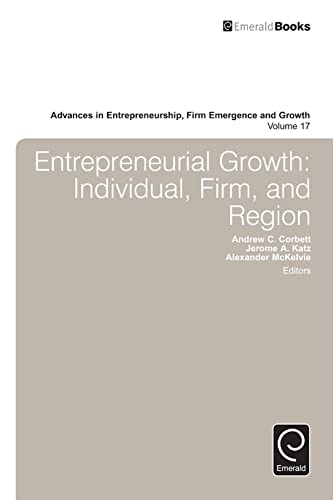 Entrepreneurial Growth: Individual