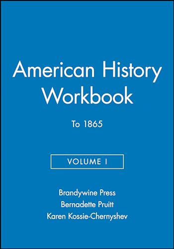 American History Workbook: v. 1: to 1877