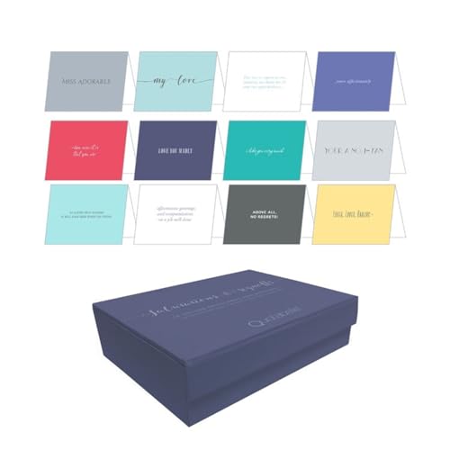Salutations & Signoffs Notecards : 12 Deluxe Notecards & Envelopes