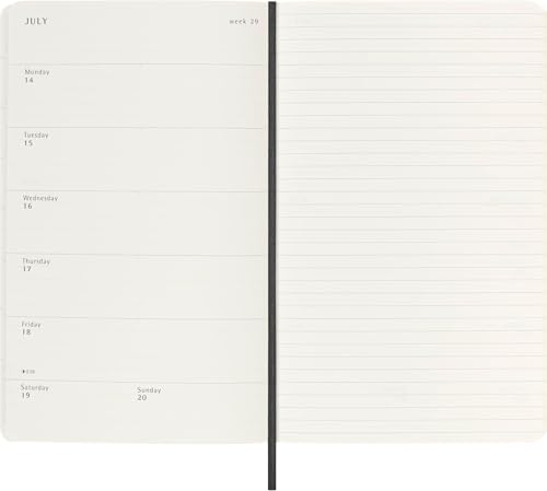 Moleskine 2026 18 Month Weekly Large Softcover Diary