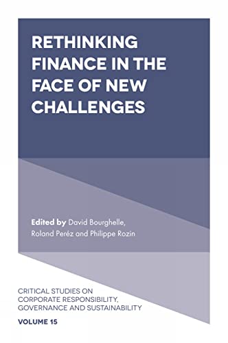 Rethinking Finance in the Face of New Challenges
