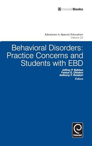 Behavioral Disorders: Practice Concerns and Students with EBD