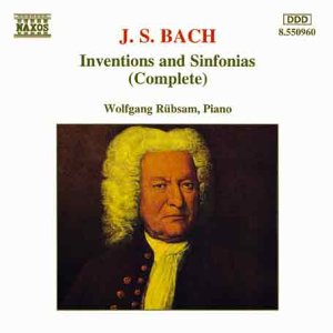 Wolfgang - BACH, J.S.: Inventions and Sinfonias, BWV 772-801 [CD]
