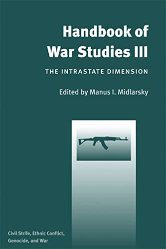 Handbook of War Studies III : The Intrastate Dimension
