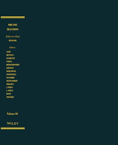 Organic Reactions: Volume 87