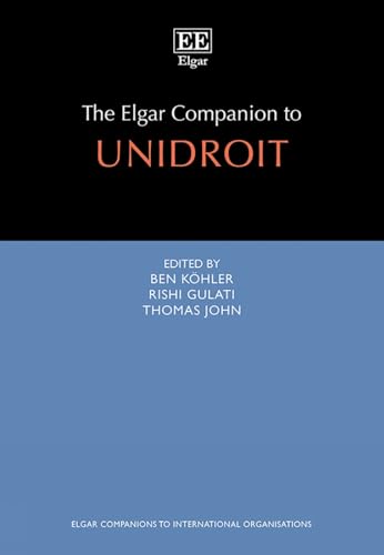 The Elgar Companion to UNIDROIT
