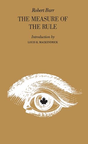 Book cover: “The Measure of the Rule” with an eye and maple leaf.