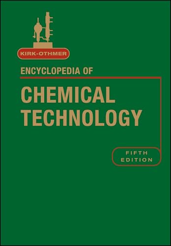 Green book cover with white text: "Kirk-Othmer Encyclopedia of Chemical Technology".