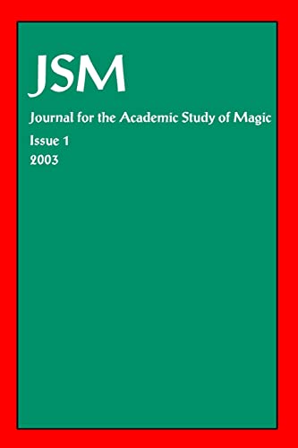 Journal for the Academic Study of Magic, Issue 1