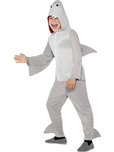 Smiffys Shark Costume, Grey, S - 4-6 years
