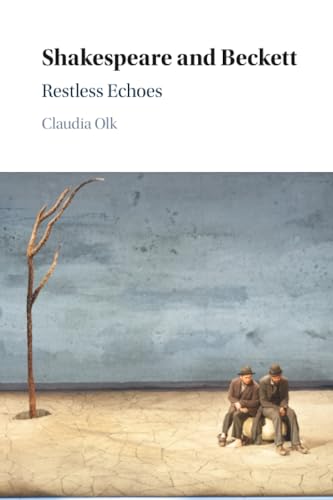 Book cover: "Shakespeare and Beckett" with image of two seated men.