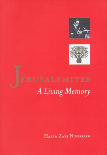 Jerusalemites : A Living Memory