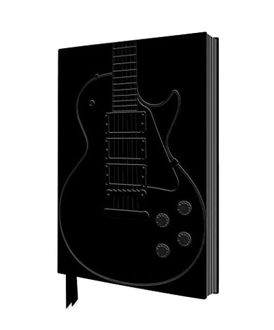 Black Gibson Guitar Artisan Art Notebook (Flame Tree Journals) (Artisan Art Notebooks)