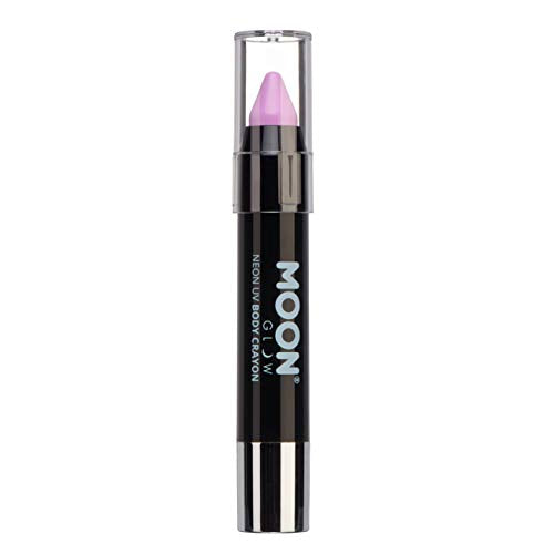 Moon Glow - Neon UV Paint Stick Body Crayon for the Face & Body – Pastel Lilac