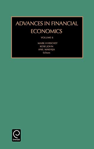 Advances in Financial Economics