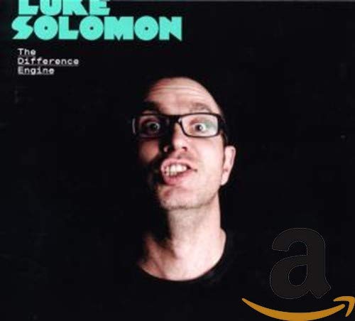 CD cover featuring a portrait of Luke Solomon in glasses.