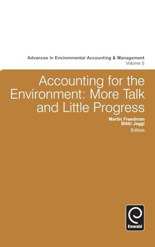Accounting for the Environment: More Talk and Little Progress