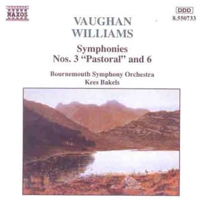 Bournemo - VAUGHAN WILLIAMS: Symphonies Nos. 3, 'Pastoral', and 6 [CD]