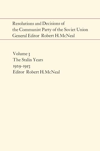 Book cover: "Resolutions and Decisions of the Communist Party of the Soviet Union.