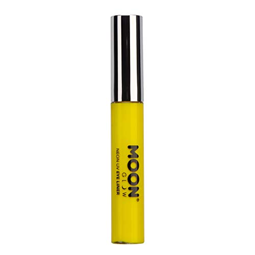 Moon Glow - Neon UV Eye Liner 10ml Yellow – Glows brightly under UV Lighting!