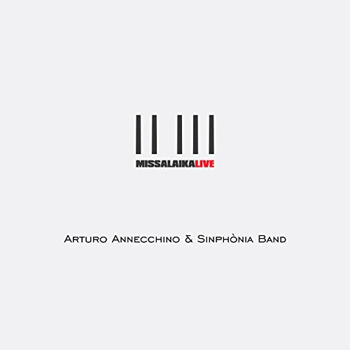 CD cover for "Missalaika Live" by Arturo Annecchino & Sinfhònia Band.