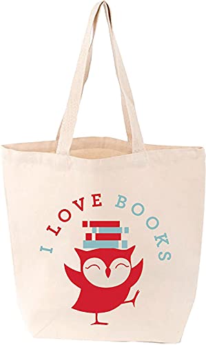 I Love Books Littlelit Tote Bag
