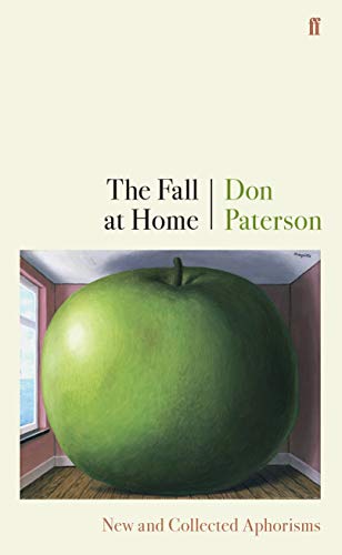 Book cover: “The Fall at Home” by Don Paterson, featuring a large green apple.
