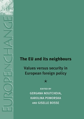 Green book cover with white text: "The EU and its neighbours," edited by Noutcheva.
