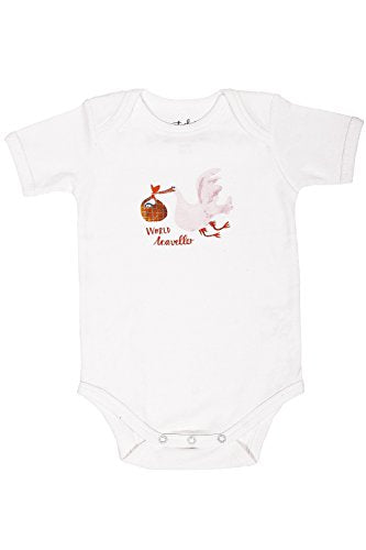 Tony Macalpine - World Traveller 100% Organic Bodysuit Short Sleeves - GOTS certified [CD]