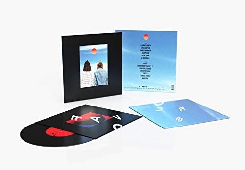 Vinyl record of "Inner Tongue - Favours" with album artwork and tracklist.
