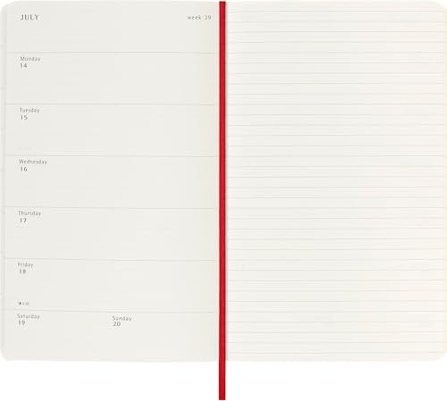 Moleskine 2026 18 Month Weekly Large Softcover Diary